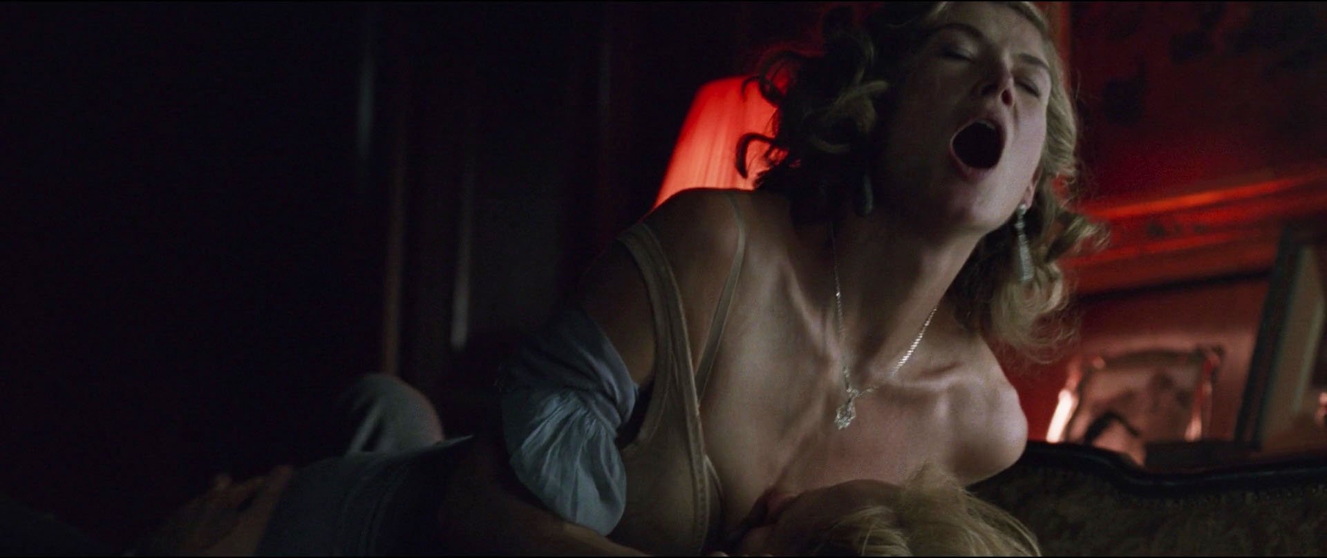Rosamund Pike nude - The Man with the Iron Heart (2017)