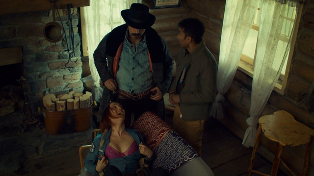 Katherine Barrell sexy - Wynonna Earp s03e10 (2018)