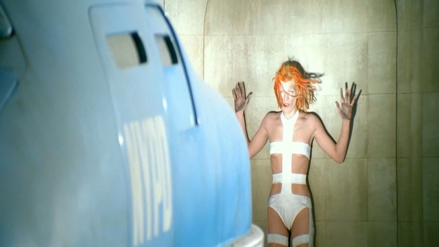 Milla Jovovich nude - The Fifth Element (1997)