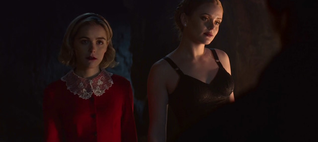 Tati Gabrielle sexy, Adeline Rudolph sexy, Abigail F. Cowen sexy - Chilling Adventures of Sabrina s01e02-07 (2018)