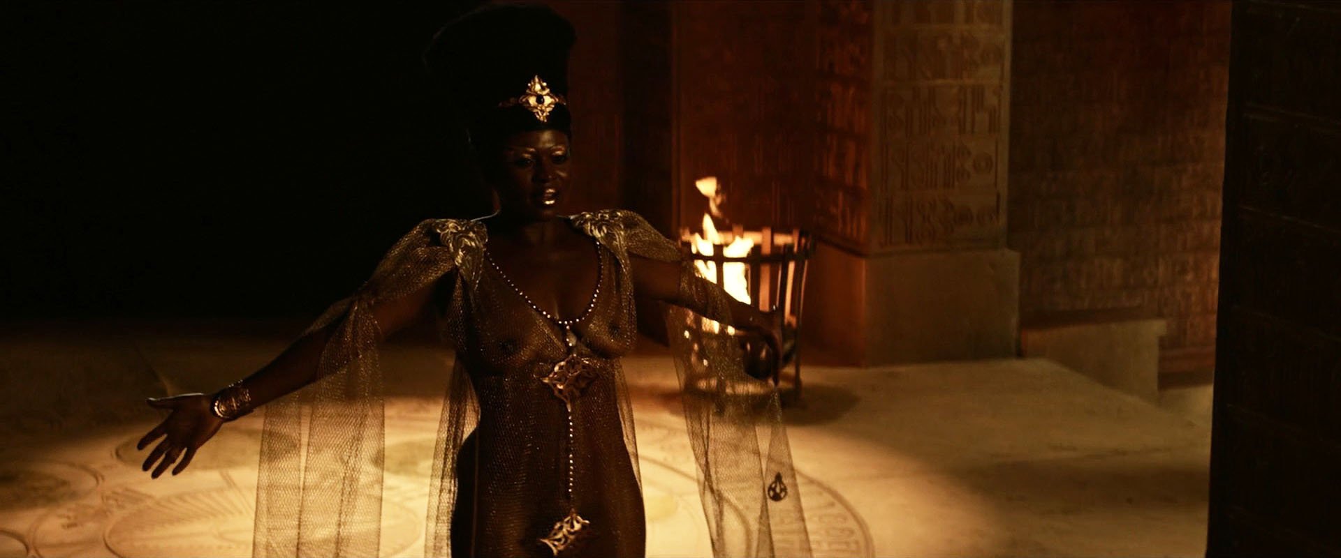 Yetide Badaki nude - American Gods s01e08 (2017)